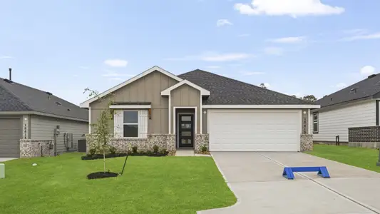 New construction Single-Family house 15810 Narrow Leaf Ln, Montgomery, TX 77316 plan Glendale - image