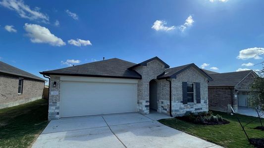 New construction Single-Family house 13712 Andrew Abernathy Pass, Manor, TX 78653 The Easton- photo 0