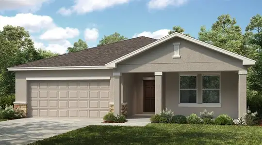 New construction Single-Family house 2068 Babbling Brook Blvd, Auburndale, FL 33823 - image