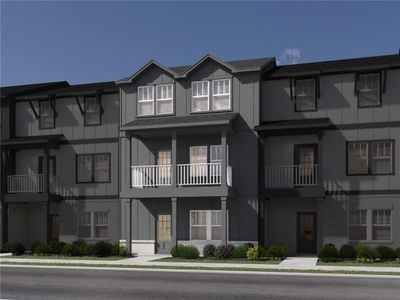 New construction Townhouse house 6370 Pinin Pl, Cumming, GA 30041 - image