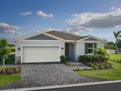 New construction Single-Family house 5481 Hampton Park Cir, Vero Beach, FL 32966 plan Hibiscus - image