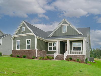 New construction Single-Family house 16 Autumn Breeze Ct, Angier, NC 27501 Parkette- photo 1 1