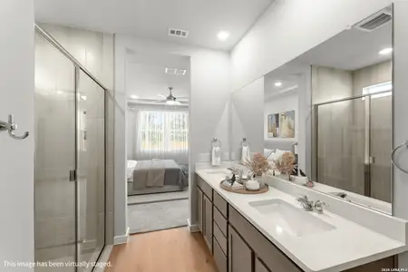 New construction Single-Family house 8735 Thyme Mdws, Elmendorf, TX 78112 plan Valencia - image 6