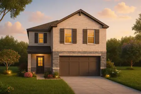 New construction Single-Family house 2917 Kimberwick Dr, Anna, TX 75409 plan Parker - image