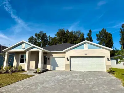 New construction Single-Family house 5621 Hampton Park Cir, Vero Beach, FL 32966 plan Onyx - image