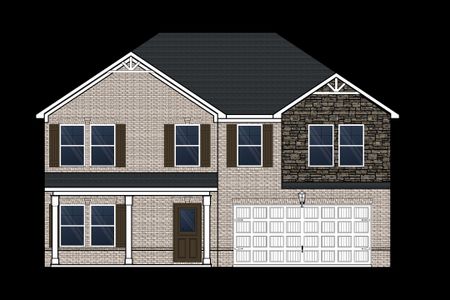 New construction Single-Family house 1555 Sungrown Wy, McDonough, GA 30253 plan Avery - image