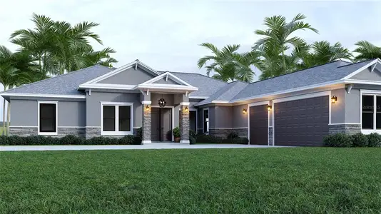 New construction Single-Family house 520 Austin Dr, Tarpon Springs, FL 34688 - image