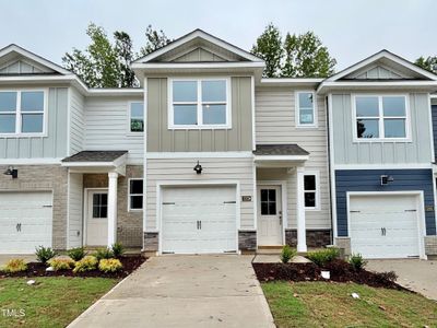 New construction Townhouse house 5231 Red Crimson Dr, Willow Spring, NC 27592 plan PEARSON - image