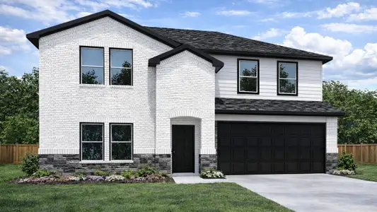 New construction Single-Family house 15315 Lake Conroe Cove Dr, Willis, TX 77318 plan Perry - image