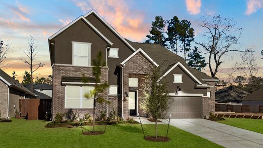 New construction Single-Family house 15716 Hoptree Heights Ln, Conroe, TX 77302 plan Rivercrest - image