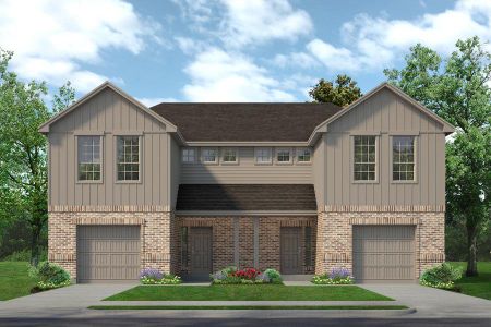 New construction Single-Family house 401-403 Saddle Ln, Denton, TX 76205 Duplex 4- photo 0