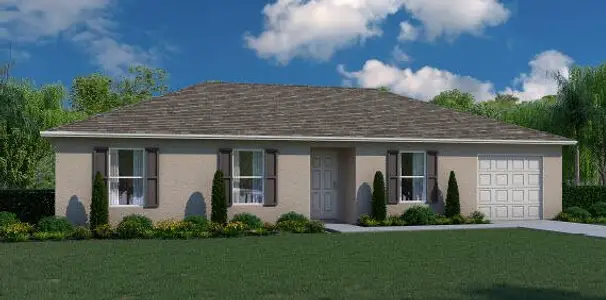 New construction Single-Family house 2718 SW Savona Blvd, Port St. Lucie, FL 34953 plan Bamboo - image
