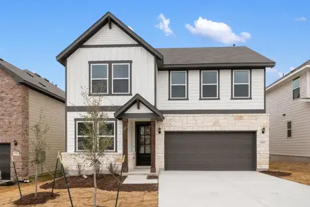 New construction Single-Family house 1917 Fannie Rd, Georgetown, TX 78633 plan Blake - image