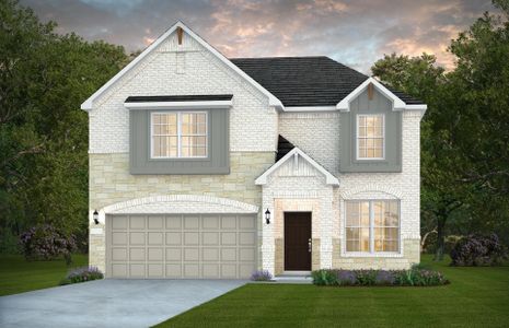 New construction Single-Family house 12414 Pottsboro, San Antonio, TX 78253 Hamilton- photo 1 1