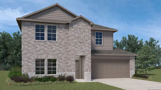 New construction Single-Family house 20809 Stonework Spur, San Antonio, TX 78266 - image