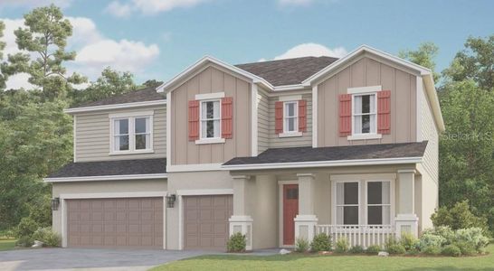 New construction Single-Family house 3207 Lumber Falls Dr, Plant City, FL 33565 plan Palm - image