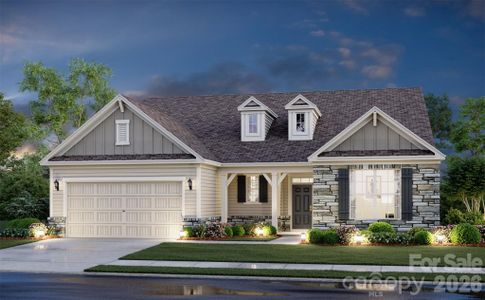 New construction Single-Family house 3610 Roughedge Dr, Monroe, NC 28112 plan Kensington - image