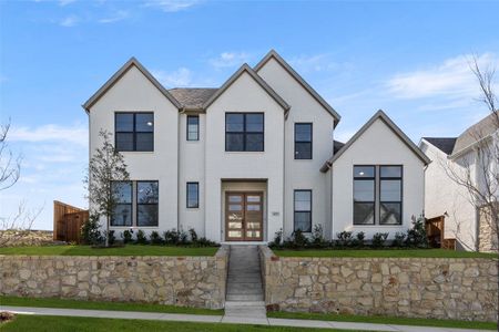 New construction Single-Family house 14457 Overlook Park Dr, Fort Worth, TX 76008 Burkhart- photo 0