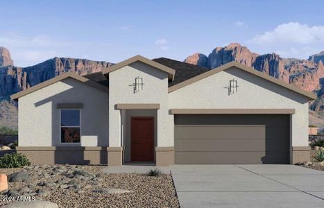 New construction Single-Family house 1562 E Mason Drive, Casa Grande, AZ 85122 Cali- photo 0