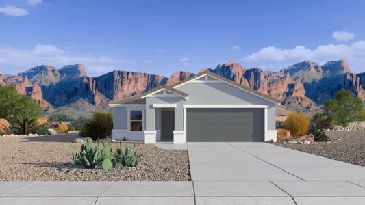 New construction Single-Family house 11977 E Lupine Ln, Florence, AZ 85132 plan Abbot - image