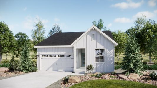 New construction Single-Family house 16023 Wingrider Pt, Parker, CO 80134 plan Acadia - Single Family Homes - image