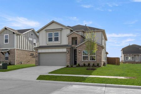 New construction Single-Family house 1728 Sage Garden Dr, Denton, TX 76249 plan Ford Select F - image