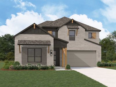 New construction Single-Family house 3230 Kindred Way, Richmond, TX 77406 Bernini Plan- photo 0