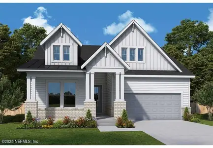 New construction Single-Family house 5963 Canopy Pines St, Jacksonville, FL 32224 plan Brightman - image