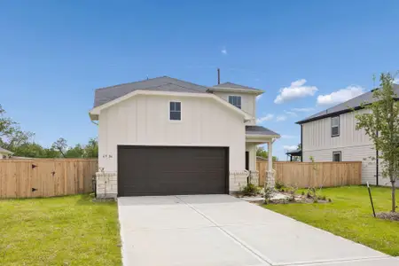 New construction Single-Family house 6906 Bens Lndg, Cove, TX 77523 plan Fentress - image