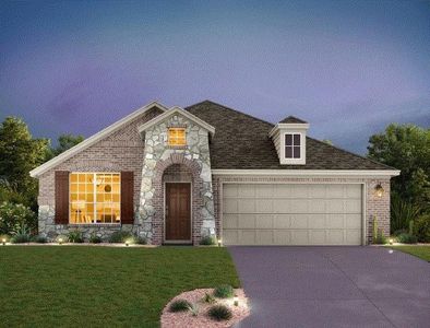 New construction Single-Family house 148 Niagara Falls Ln, Kyle, TX 78640 Medina Homeplan- photo 0