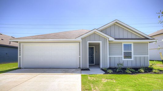 New construction Single-Family house 1017 Village Run, Seguin, TX 78155 plan The Lakeway - image
