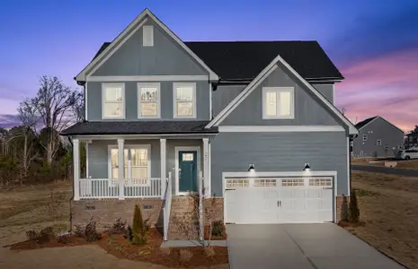 New construction Single-Family house 416 Willow Vale Ave, Knightdale, NC 27545 plan Mercer - image