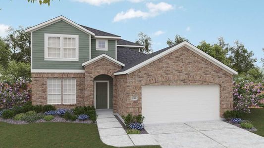 New construction Single-Family house 12779 Dina Springs Ln, Magnolia, TX 77354 plan Southfork - image