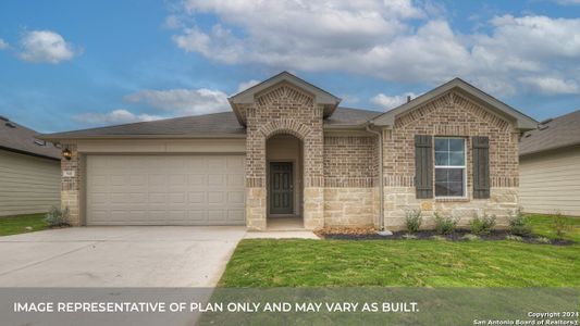 New construction Single-Family house 322 Honeydew Way, Seguin, TX 78155 Ashburn - photo 0 0