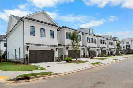 New construction Townhouse house 4318 Burton Bend Wy, Unit 146, Buford, GA 30518 plan The Stockton - image