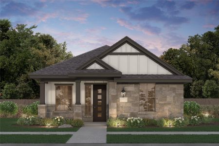 New construction Single-Family house 337 Orleanian Dr, Buda, TX 78610 Tyler- photo 0