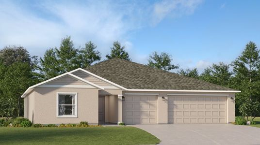 New construction Single-Family house 316 Marriott Cir, Lehigh Acres, FL 33974 plan Aspire - image