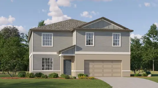 New construction Single-Family house 22375 Blazing Star Run, Land O' Lakes, FL 34637 plan Richmond - image