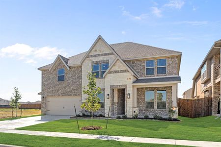 New construction Single-Family house 208 Rosewood Dr, Glenn Heights, TX 75154 Bellflower IV- photo 0