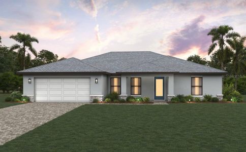 New construction Single-Family house 6445 N Shafton Ter, Citrus Springs, FL 34433 - image
