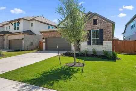 New construction Single-Family house 328 Lariat Lp, Liberty Hill, TX 78642 Aspen- photo 0