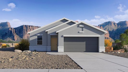 New construction Single-Family house 5524 E Button Ln, San Tan Valley, AZ 85140 plan Dalton - image