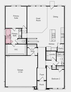 Structural options added include: Soaking tub in owner's suite.