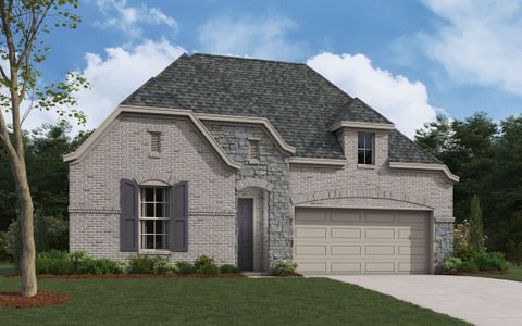 New construction Single-Family house 16924 Leatherflower Dr., Justin, TX 76247 The El Paso II- photo 0