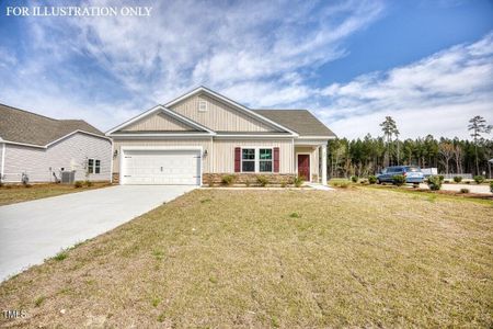 New construction Single-Family house 380 Pecan Valley Wy, Four Oaks, NC 27524  Tierney II- photo 19 19