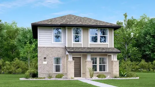 New construction Single-Family house 415 Keefer, Kyle, TX 78640 plan Northwood - image