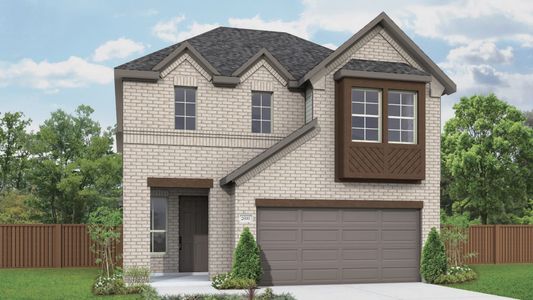 New construction Single-Family house 213 Outhaul Dr, Hutto, TX 78634 plan Benchmark - image