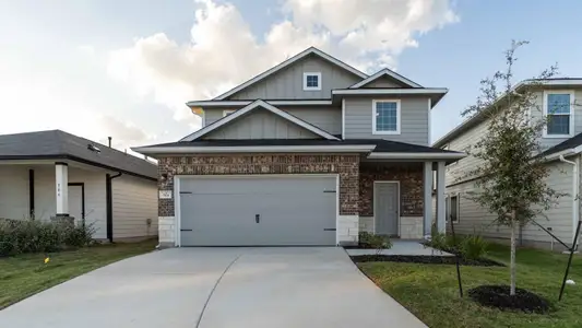 New construction Single-Family house 504 Estuary Dr, Maxwell, TX 78656 plan Hickory - image