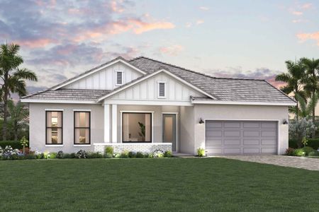 New construction Single-Family house 17793 Blue Hespher Dr, Venice, FL 34293 plan The Wagoner - image