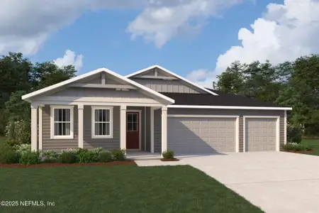 New construction Single-Family house 108 Orangedale Cir, St. Johns, FL 32259 plan Careen - image